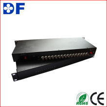 16CH Cvi/DVI Audio/Data/Ethernet Optical Video Transceiver